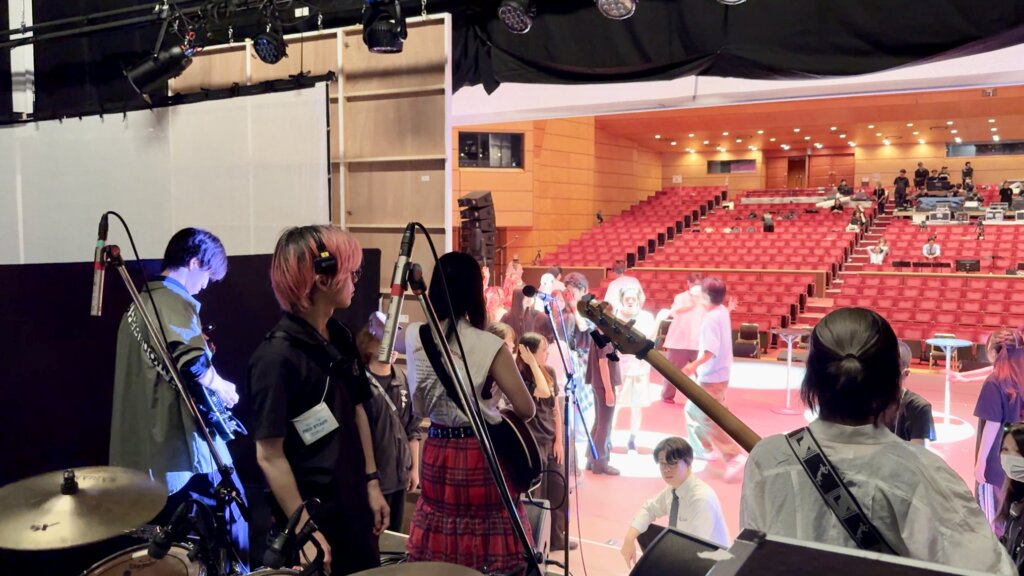 滋慶学園COMグループ 社会貢献ミュージカル 「明日への扉」に向けてのホールリハーサルが行われました！その②